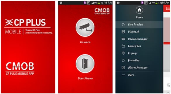 features of gCMOB App