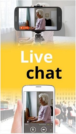 live chat with home security camera alfred